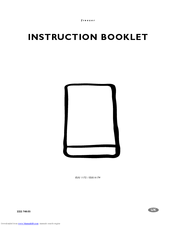 Electrolux EUU 1172 Instruction Booklet