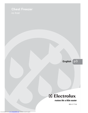 Electrolux ECS2070 Owner's Manual