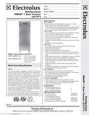 Electrolux SMART RH06FE1FEU Specification Sheet