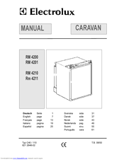 Electrolux Rm 4211 User Manual