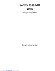 AEG SANTO 70398-DT Operating Instructions Manual