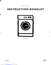 Electrolux EW 1000 I Instruction Manual