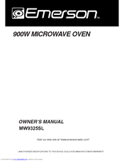 Emerson MW9325SL Owner's Manual