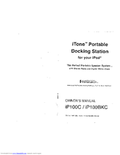 Emerson Research ITONE IP100BKC Owner's Manual