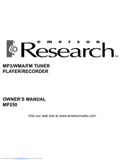 Emerson Research MP250 Owner's Manual