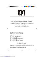 Emerson Research fYi iP100PK Owner's Manual