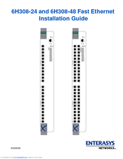 Enterasys 6H308-24 Installation Manual