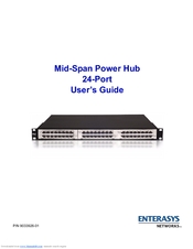 Enterasys Mid-Span Power Hub User Manual