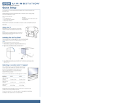 Epson Livingstation LS57P1 Quick Setup Manual