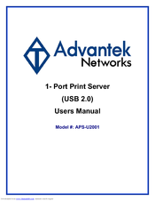 Advantek Networks APS-U2001 User Manual