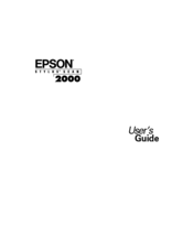 Epson C120A User Manual