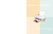 Epson CPD-9992 Printer Basics Manual