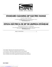 Estate W10175655A Use And Care Manual