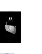 Eton E1 E1 User Manual
