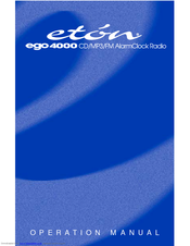 Eton ego4000 Operation Manual