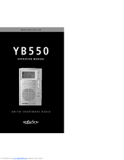 Grundig Eton YB550PE Operation Manual