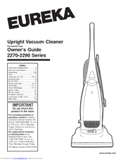 Eureka 2270 Series Owner's Manual