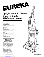 Eureka 4680 Series Owner's Manual
