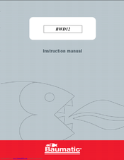 Baumatic BWD12 Instruction Manual