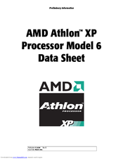 AMD AX1800DMT3C - Athlon XP 1.53 GHz Processor Datasheet