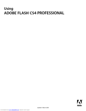 Adobe 65018518 - Flash CS4 Professional Using Manual