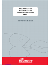 Baumatic MEGACHEF1SS Instruction Manual