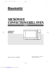 Baumatic BTM34SS Owner's Manual