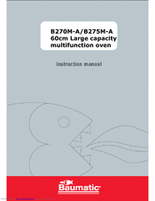 Baumatic B275M Instruction Manual