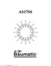 Baumatic B300SS User Instruction Manual