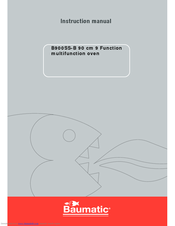 Baumatic B900SS-B Instruction Manual