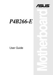 Asus P4B266-E User Manual