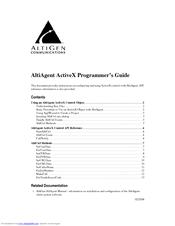 Altigen AltiAgent ActiveX Programmer's Manual