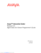 Avaya Interaction Center 6.0 Programmer's Manual