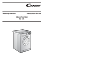 Candy AQ 125 Instructions For Use Manual