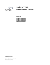 3Com 7700R Installation Manual