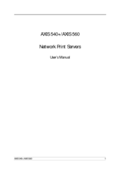 Axis 540 User Manual