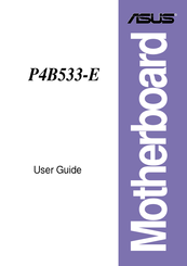 Asus P4B533-E User Manual
