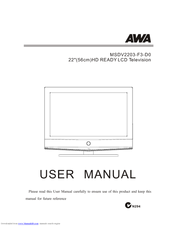 Awa MSDV2203-F3-D0 User Manual