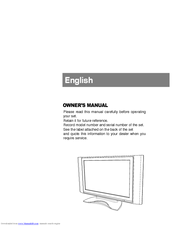 Awa TFTD66 Owner's Manual