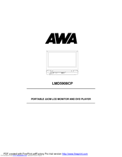 AWA LMD-5908CP Operating Instructions Manual