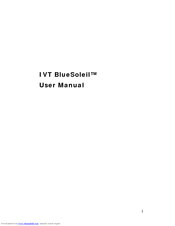 IVT GN-BTD02 User Manual