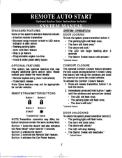 Black Widow Security 651 System Manual
