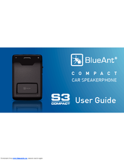Blueant S3 Compact User Manual