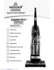 Bissell CleanView Compact 15D6E series User Manual