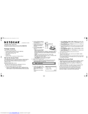 Netgear WNDAP360 Install Manual