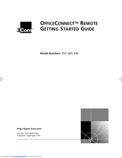 3Com OfficeConnect Remote 511 Getting Started Manual