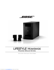 Bose Lifestyle Homewide Owner's Manual