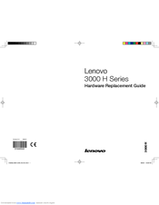 Lenovo H215 Hardware Replacement Manual