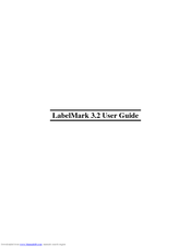Brady LabelMark 3.2 User Manual