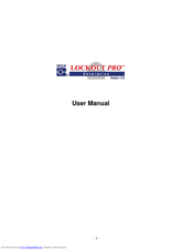 Brady LOCKOUT PRO Enterprise 2.0 User Manual